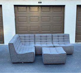 Couch/Sofa Sectional - Gray - Modular - Delivery Available 🚛