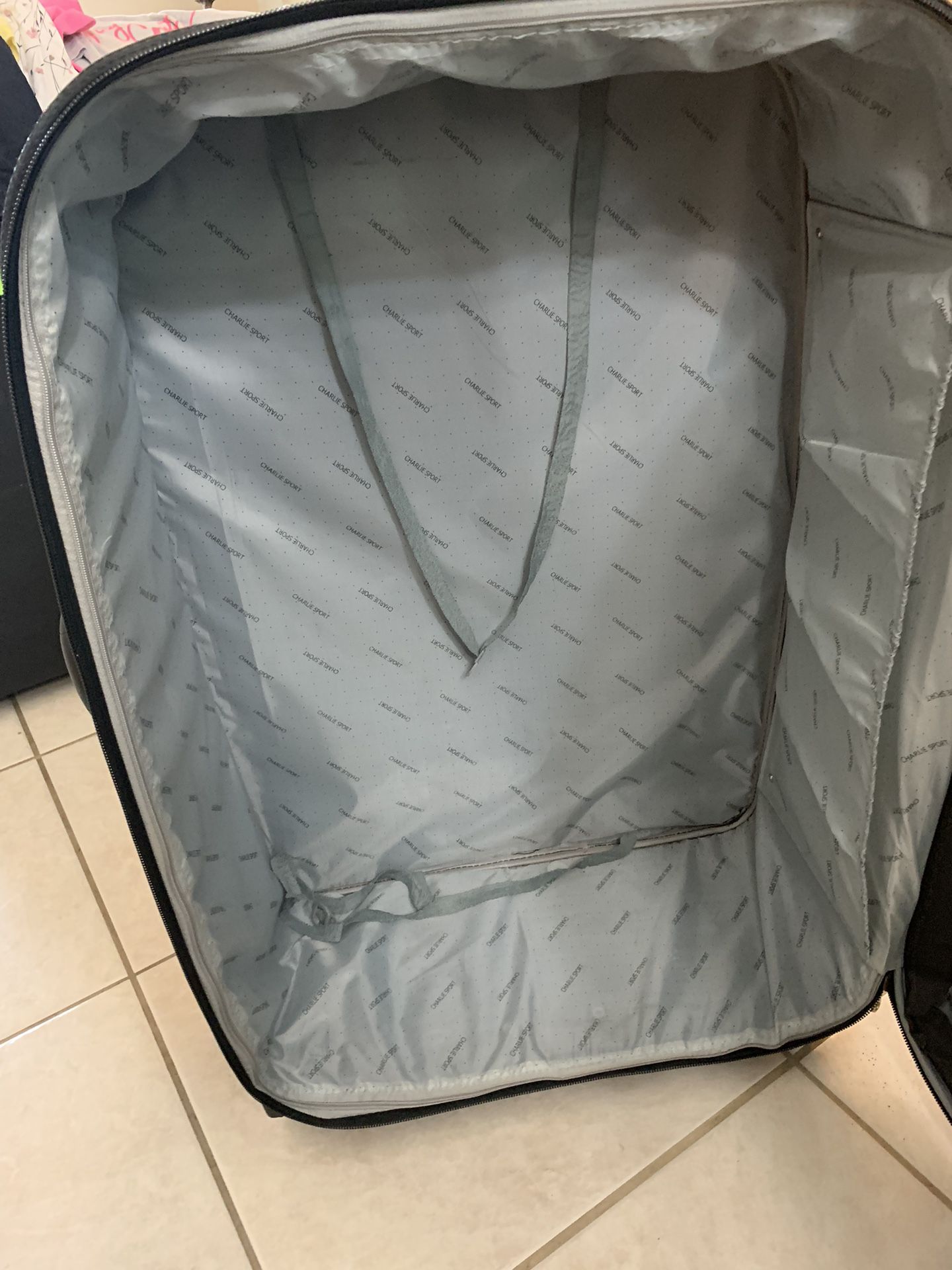 Large Suit Case, On Rollers