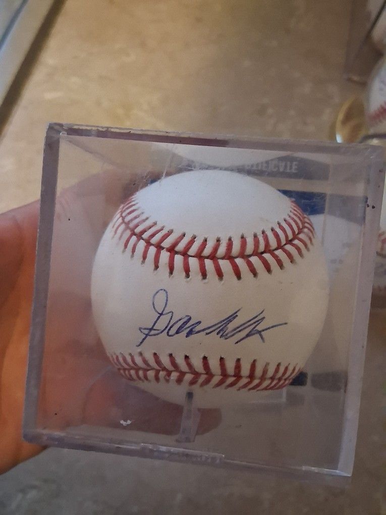 Gavin Lux Signed Authenticated Baseball