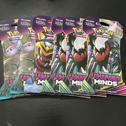 Pokémon Unified Minds Sleeved Booster