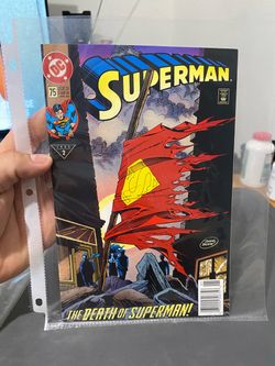 Superman #75 Death of Superman DC Comics 1993