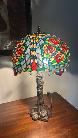 1 Table Lamp with Two Lights