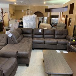 Brown Sectional Sleeper