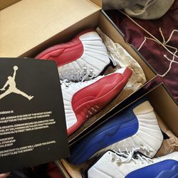 Air Jordan 12 (cherry , Blueberry ) Bundle Size 11 