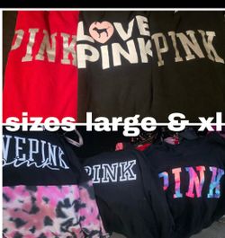 PINK SWEATERS LOT