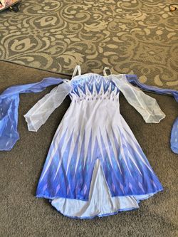 Disney's Elsa Costume Girls Size 4-6 With Boots