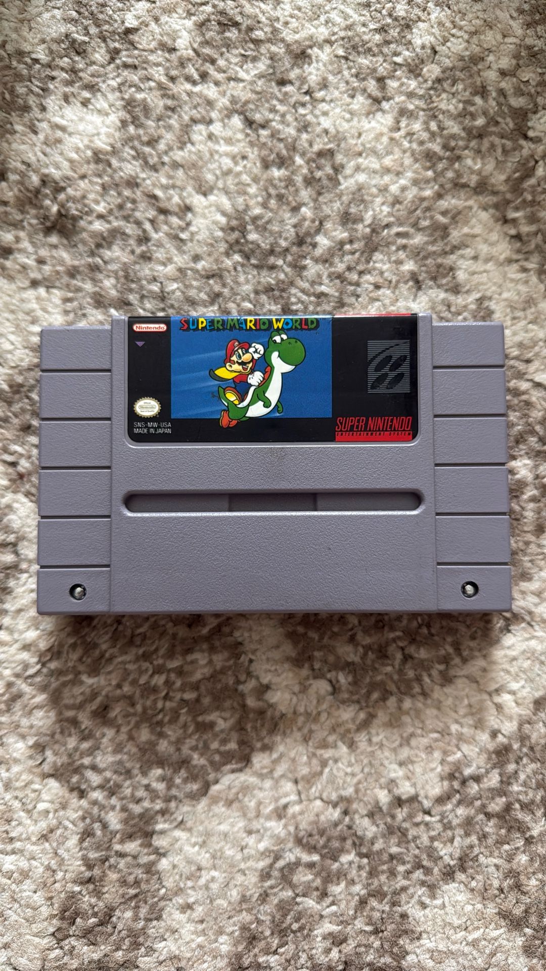 Super Mario World For Super Nintendo