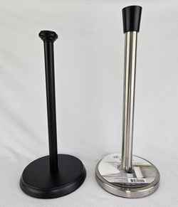 New Paper Towel Holders - Umbra Black or Silver