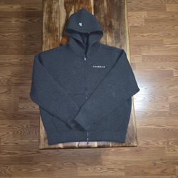 YoungLA SCUBA Charcoal Zip-up Hoodie 