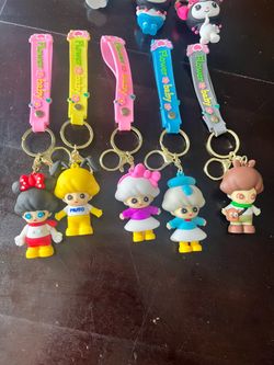 Character keychains