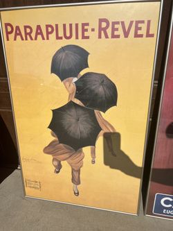 3 Large framed pictures