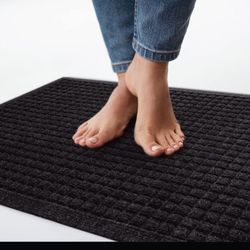 GORILLA GRIP Front Door Mat, Indoor Outdoor Mat