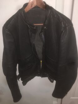 authentic leather biker jacket