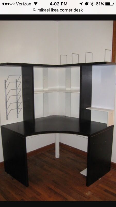 Ikea mikael cheap corner desk