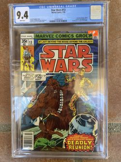 Star Wars Issue #13 1977 Graded 9.4