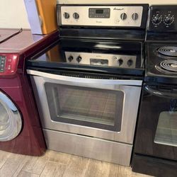 Whirlpool stainless steel electric stove