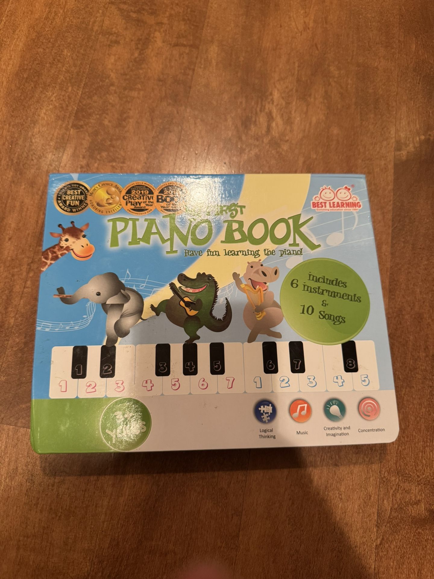 My first piano learning book shipping available