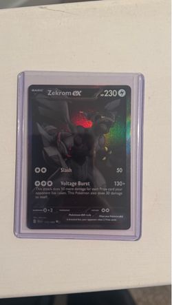 Zekrom Ex Black Bolt