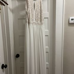 Wedding Dress and Capelet Plus Size