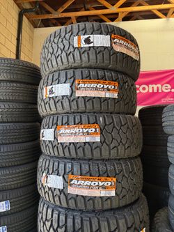 285/45R22 Arroyo RT 4 Llantas nuevas Instaladas y balanceadas