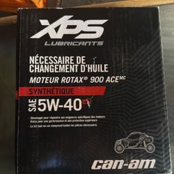 4T 5W-40 Full Synthetic Oil Change Kit for Rotax 500 cc or more V-Twin engine (contact info removed)