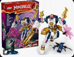 LEGO NINJAGO Sora's Elemental Tech Mech 71807 - 100% Complete w/ Box