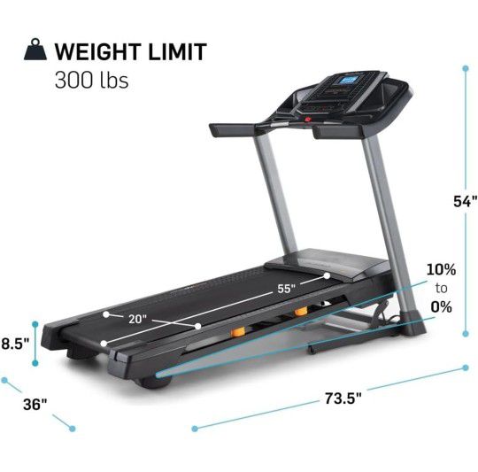 Nordic Track T Series Treadmill