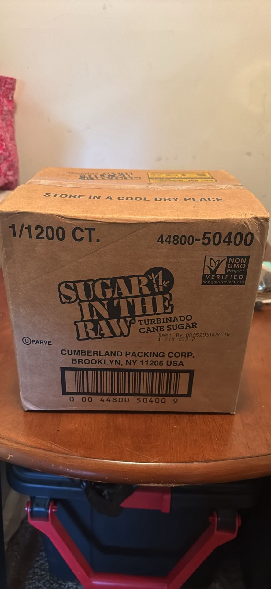 1200 Count Single Packets Sugar In The Raw Turbinado Sugar