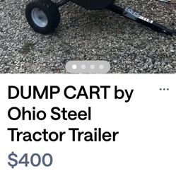 Dump Cart by Ohio Steel unused