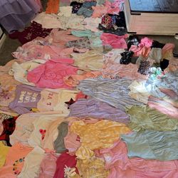 HUGE GIRL CLOTHING LOT! 150 Pieces! 