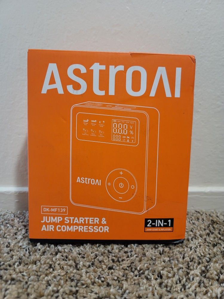 AstroAI Jump Starter with Air Compressor