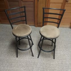 Adjustable Swivel Bar Stools