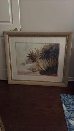 42” X 36” Print Tropical Theme