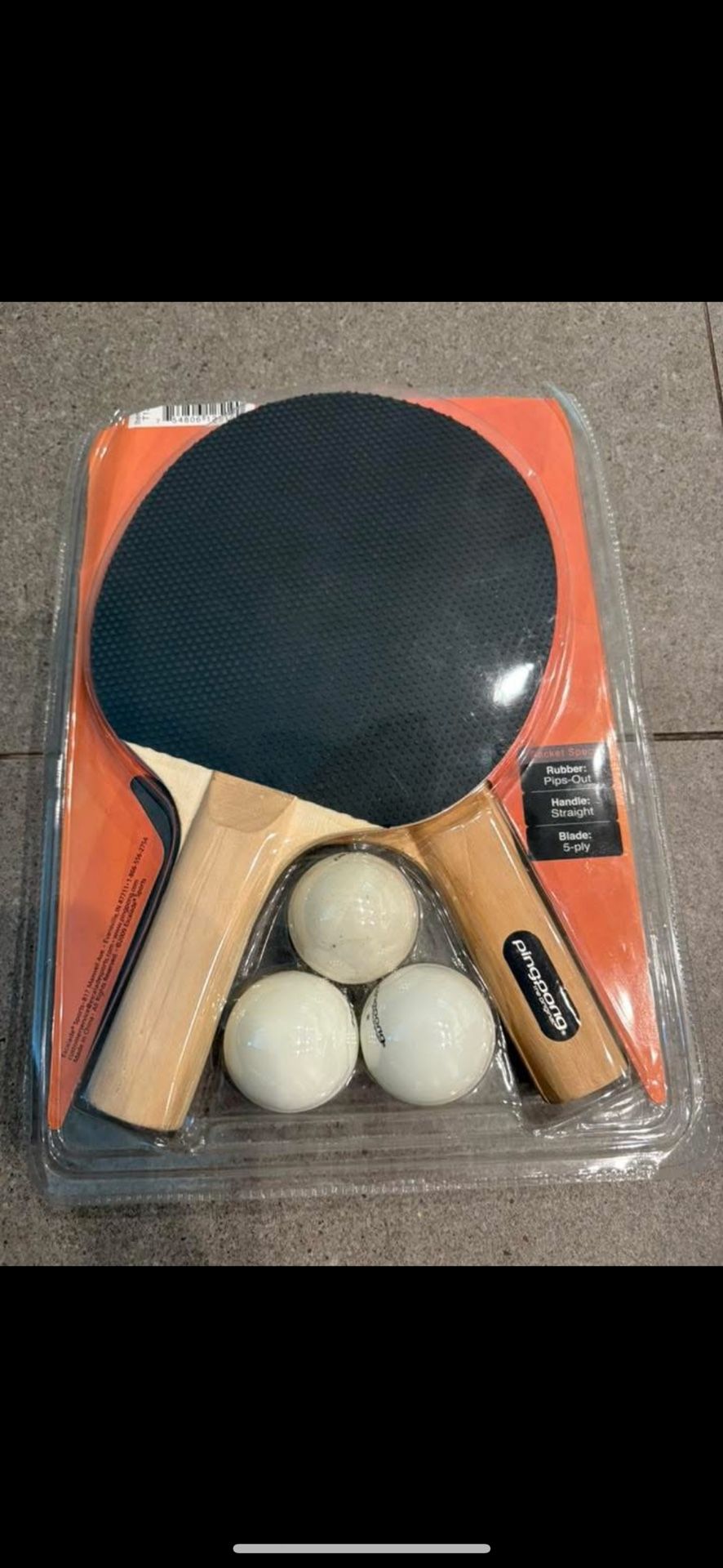Pin Pong Set