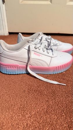 Puma Carina Platform Sneakers White Gradient size 6