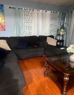 L shaped couch