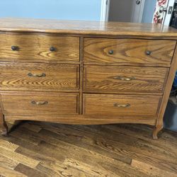 Real Wood Oak Dresser