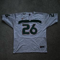 Vintage Nike Sean Taylor Miami Jersey Size XXL  