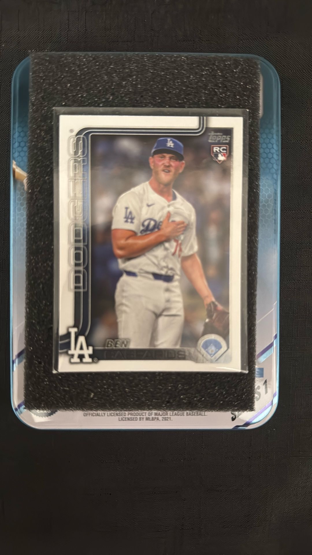 Ben Casparius Topps RC 