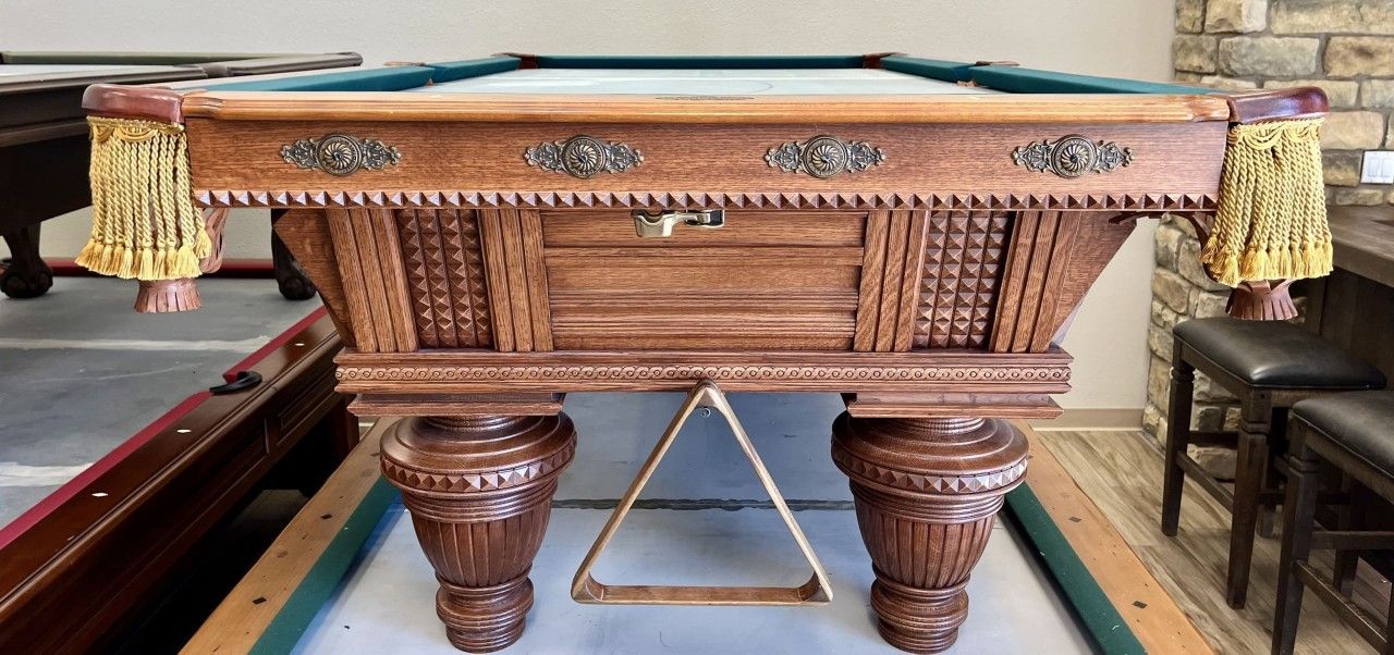 Brunswick 8 Foot Union League Pool Table