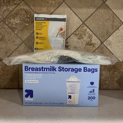 Breastmilk storage bags