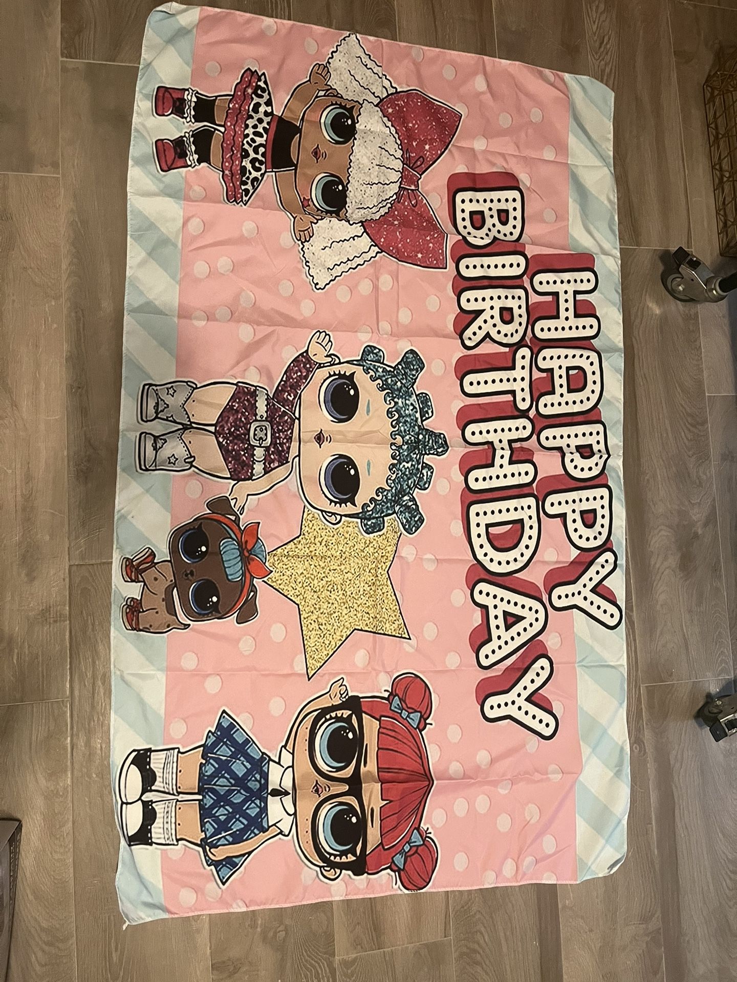 LOL Birthday Back Drop 