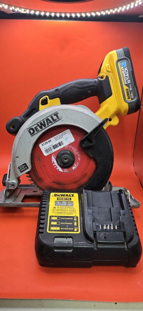 DEWALT DCS393 6 1/2" CORDLESS CIRCULAR SAW