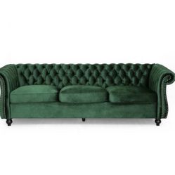 Emerald Green Sofa $499