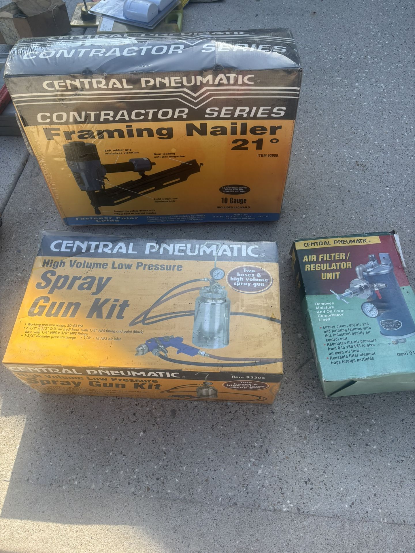 Nail & Spray Gun Kit