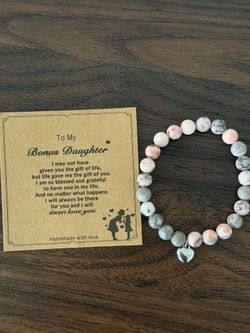 Step daughter/bonus daughter bracelet