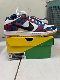 Nike SB Dunk Low Pro Parra Abstract Art ( 2021 ) Size 10’5