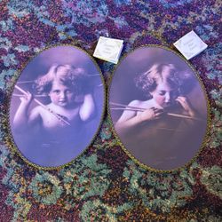 2 Victorian Flue Covers 