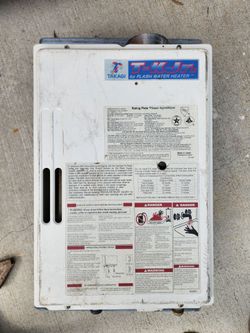 Working Tankless water heater