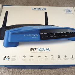 Linksys WRT1200AC Dual-Band Gigabit WiFi Router 